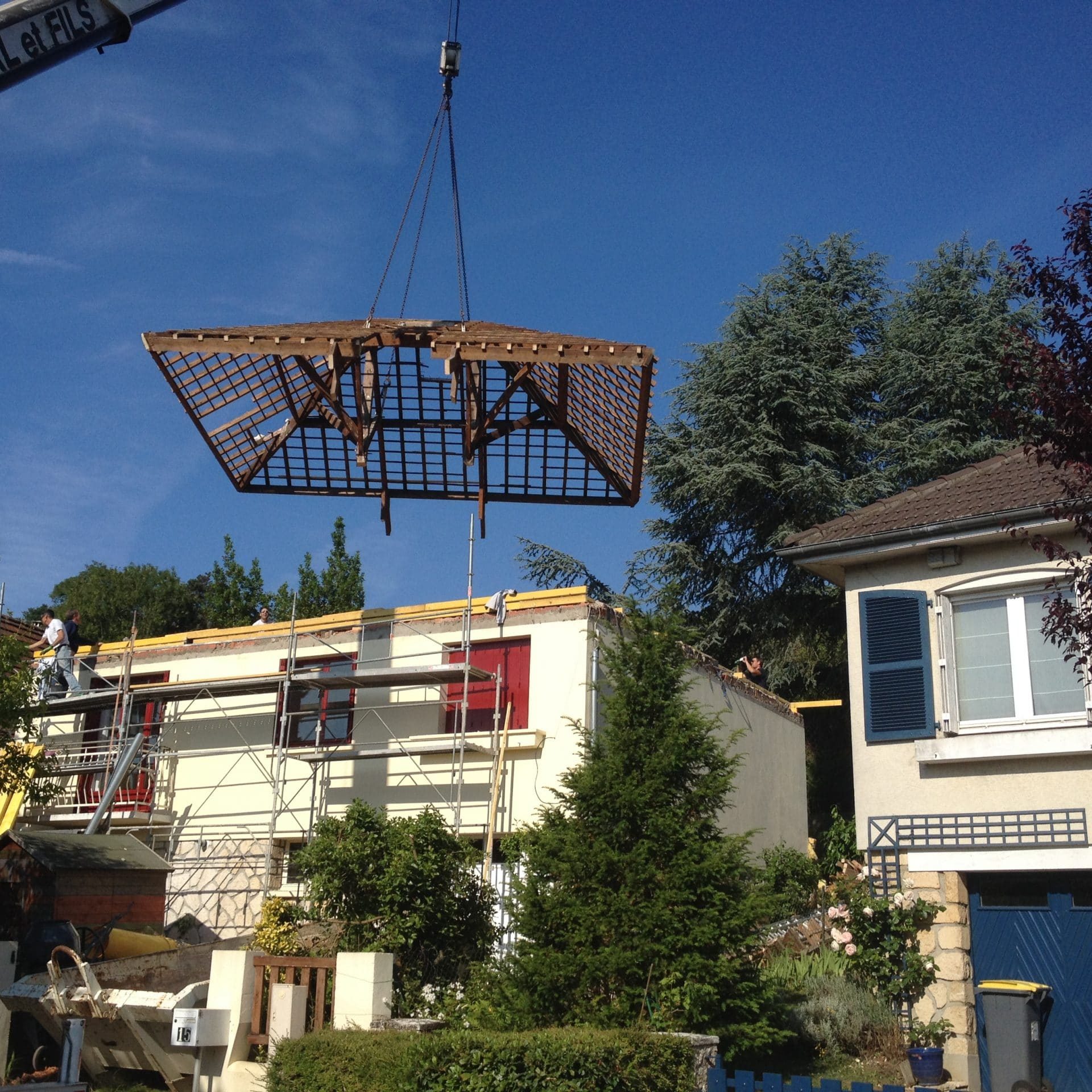 extension réhausse bois