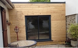 Extension en bois