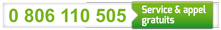 numero vert - 0806110505